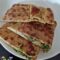 Piadina verde con zucchine