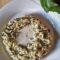 Risotto con amaranto al gorgonzola