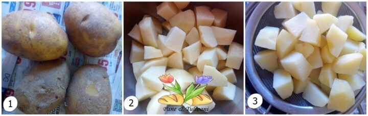 straccetti di pollo cremosi con fagiolini e patate