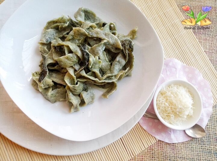 tagliatelle verdi con buon enrico