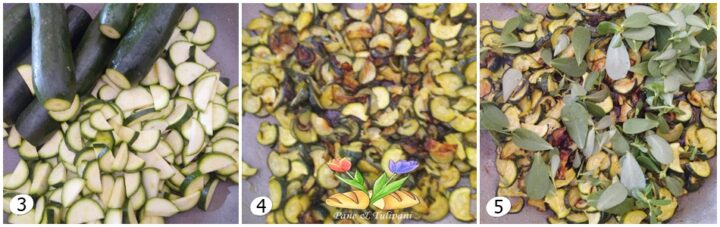 zucchine trifolate con portulaca e uova