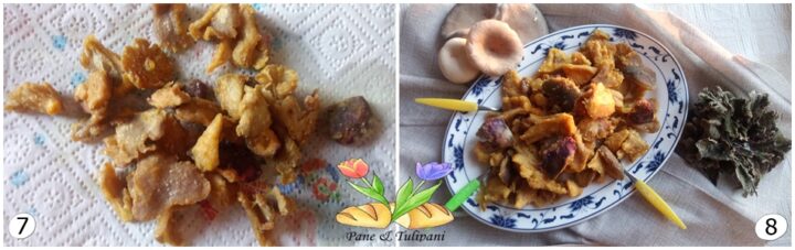 funghi fritti con spezie
