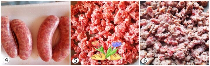 minestra di farro con ceci e salsiccia