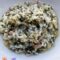 Risotto filante con amaranto e pancetta