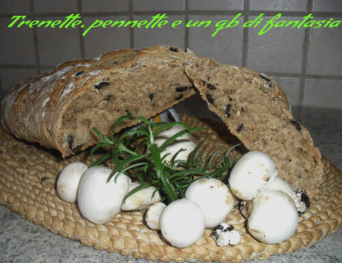 Pane semintegrale con olive