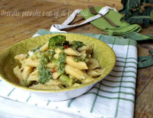 Garganelli con broccoli siciliani
