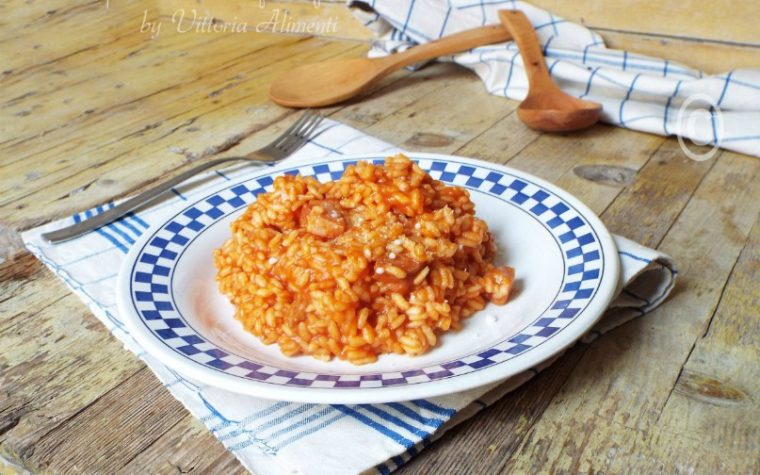 Risotto all’amatriciana Risotto all’amatriciana