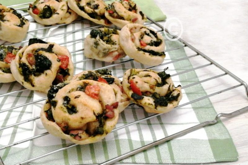 Girelle broccoletti e pancetta