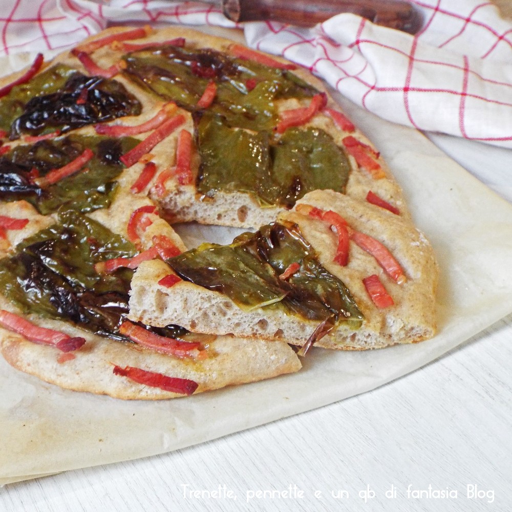 Pizza con friggitelli ricetta