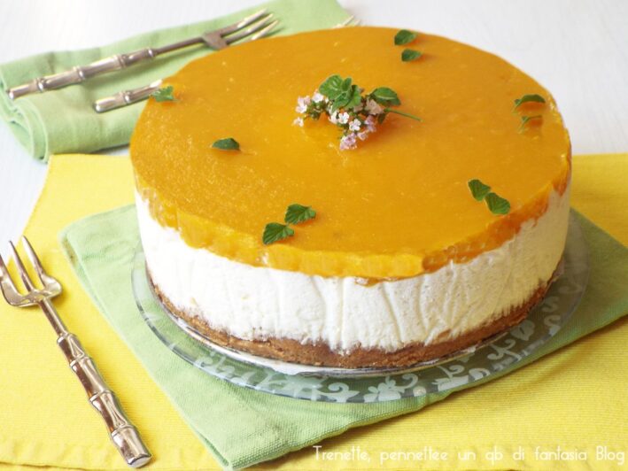 Cheesecake esotica al mango