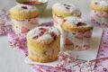 Muffin fragole e menta con cioccolato fondente: golosi e perfetti per ogni momento della giornata