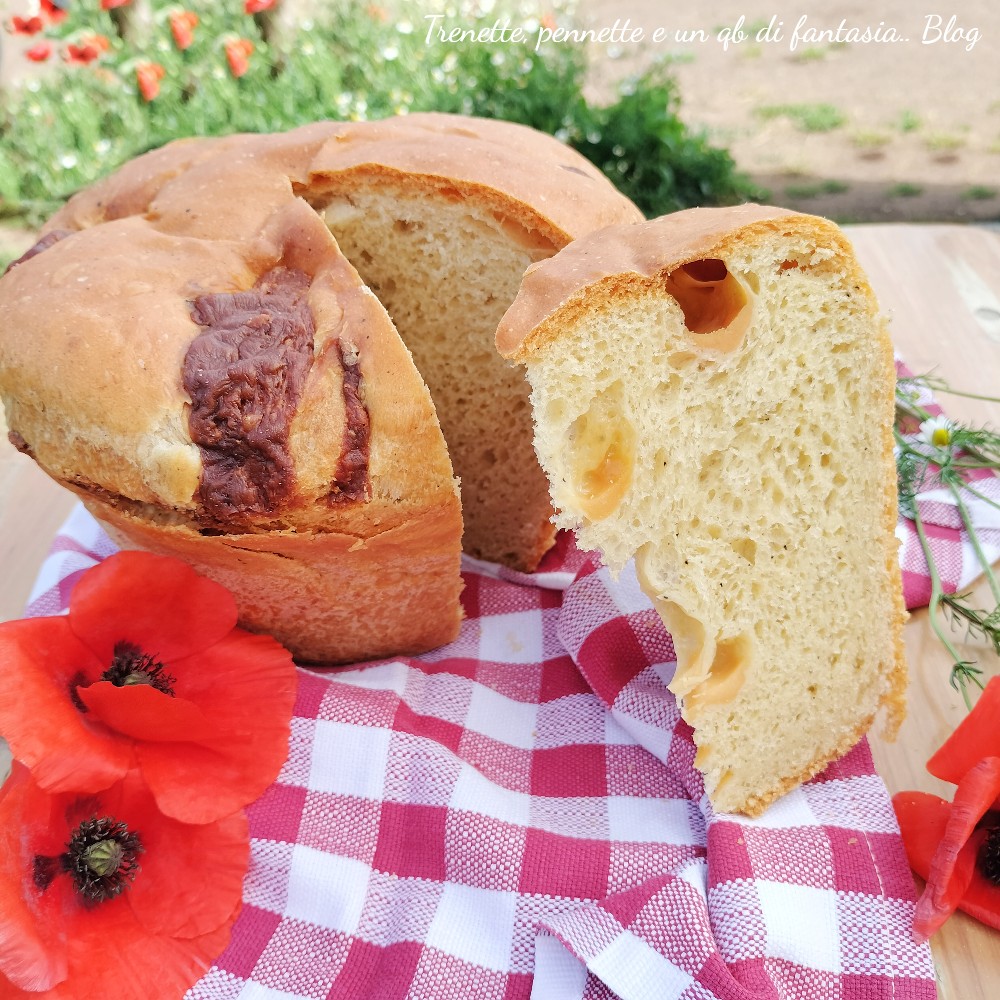 Pizza di Pasqua al formaggio, chiamata anche torta al formaggio umbra, è una ricetta tradizionale tipica del dell’Umbria e delle Marche. Un lievitato pasquale salato alto e soffice
