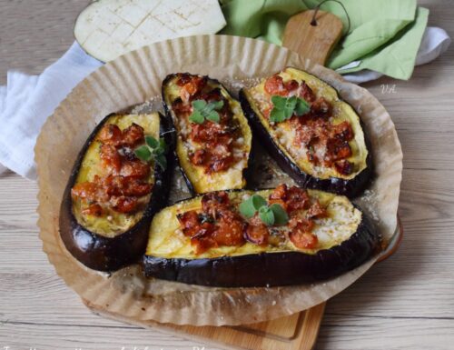 Melanzane in friggitrice ad aria con pomodorini e menta: ricetta gustosa e leggera