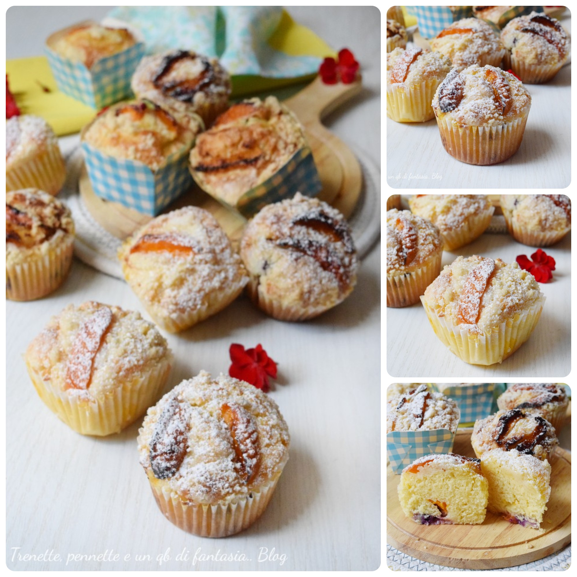 Muffin ai mirtilli  albicocche e yogurtt, una ricetta facile che conquisterà tutta la famiglia fin dal primo morso.